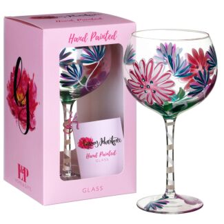 Gerberas Multi Gin Glass