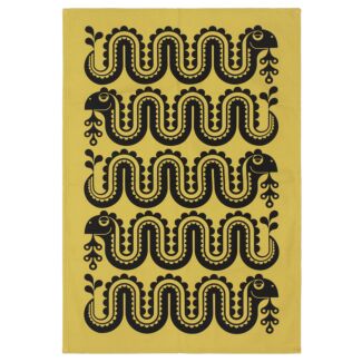 Hornsea Nessie Chartreuse Tea Towel