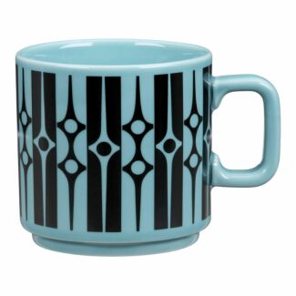 Hornsea Geo Teal Mug