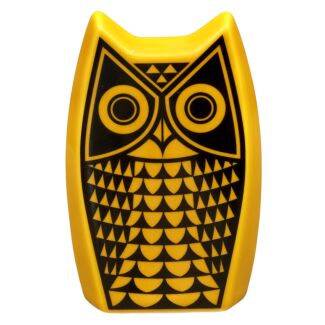 Hornsea Owl Yellow Mini Objet