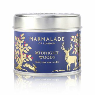 Midnight Woods 210g Tin Soy Christmas Candle