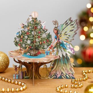 Fairy Table 3D Christmas Card