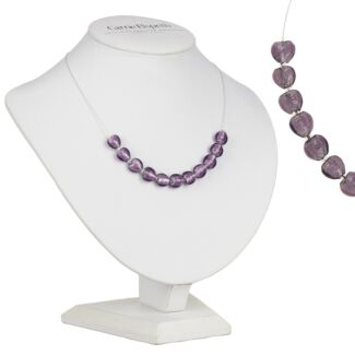 Purple Love Hearts Necklace