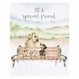 ‘Special Friend’ Dog Greetings Card