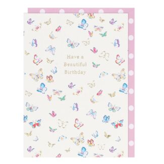 ‘Beautiful Butterflies’ Birthday Card