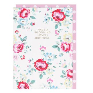 ‘Blooming Lovely’ Birthday Card