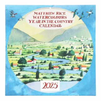 Matthew Rice A Year in the Country 2025 Wall Calendar