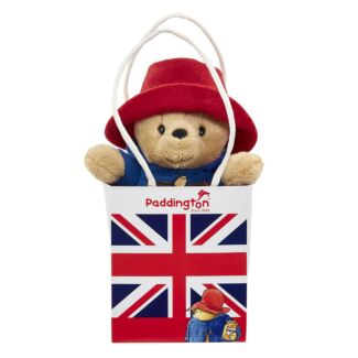 Little Soft Toy in Union Jack Bag