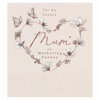 Reflections ‘Floral Heart’ Mum Mother’s Day Card