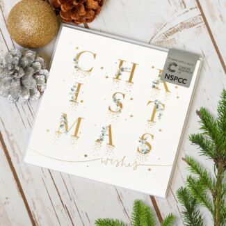 Christmas Foliage Pack Of 6 Christmas Cards Charity Pack