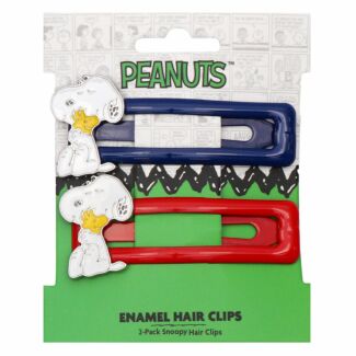 Peanuts Snoopy & Woodstock Set of 2 Hairclips