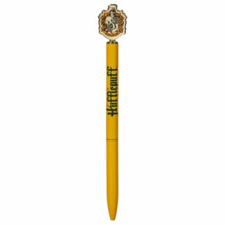 Hufflepuff Metal Pen with Topper