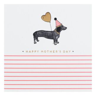 ‘Sausage Dog’ Mother’s Day Card