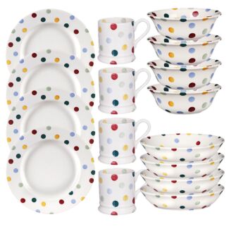 Polka Dot 16 Piece Set