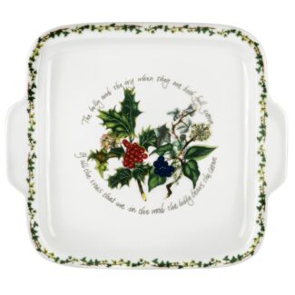 Square Handled Cake Plate