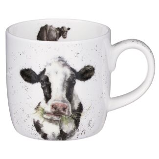 'Moooo' Cow Fine Bone China Mug