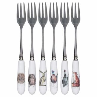 Set of 6 Pastry Forks