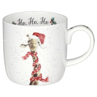 ‘Ho Ho Ho’ Giraffe Fine Bone China Mug