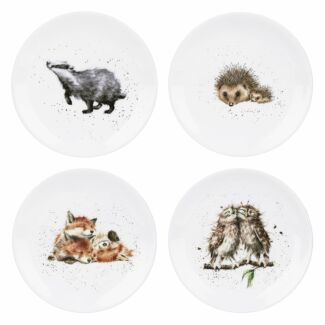 Set Of Four 8 Inch Coupe Plates – Nocturnal