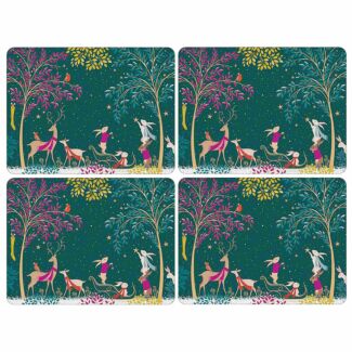 Woodland Tales Set Of Four Placemats