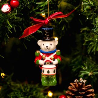 Christmas Tree ‘Teddy Bear Nutcracker’ Hanging Tree Ornament