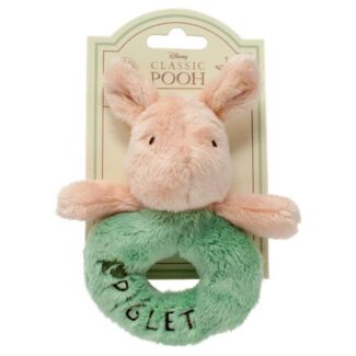 Hundred Acre Wood Piglet Ring Rattle