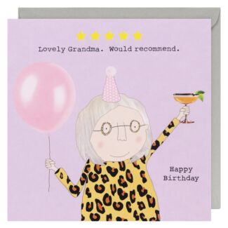 Five Star Grandma Birthday Card