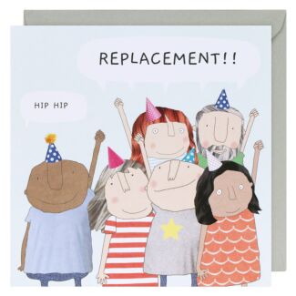 Hip Hip Replacement Greetings Card