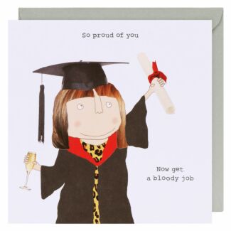 Proud of You Woman's Graduation Card