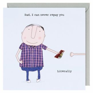 ‘Never Repay You’ Father’s Day Card