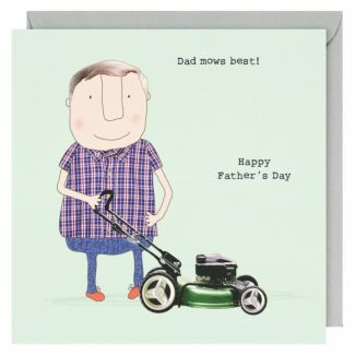 ‘Mows Best’ Father’s Day Card