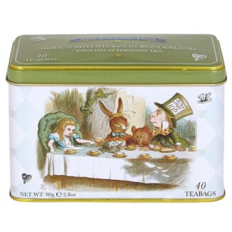 Alice in Wonderland Medium Tea Tin