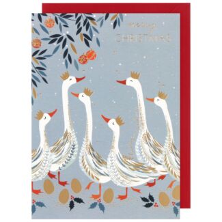 Geese Christmas Card