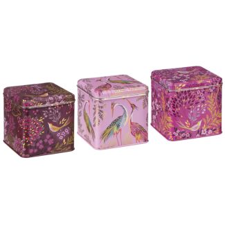 Haveli Garden Set of Three Square Caddies