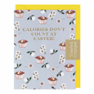 Calories Don’t Count Mini Easter Card