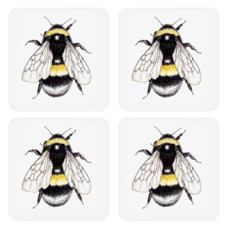 ‘Bumblebee’ Set of 4 Coasters