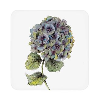 ‘Hydrangea’ Single Coaster