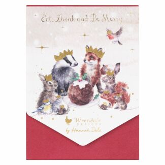 'The Christmas Party' Set Of 8 Christmas Cards