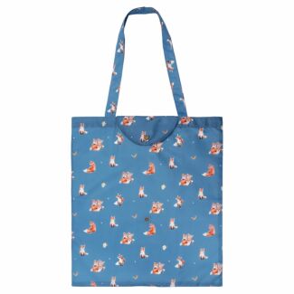 ‘Born To Be Wild’ Fox Foldable Shopping Bag