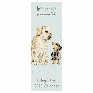 A Dog's Life 2025 Slim Calendar