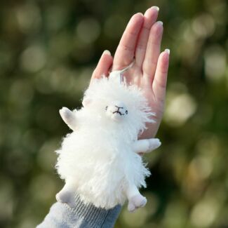 Plush Beryl Sheep Character Keyring