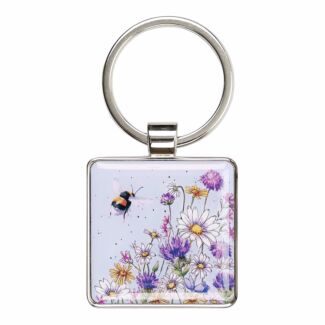 ‘Just Bee-cause’ Bee Metal Keyring