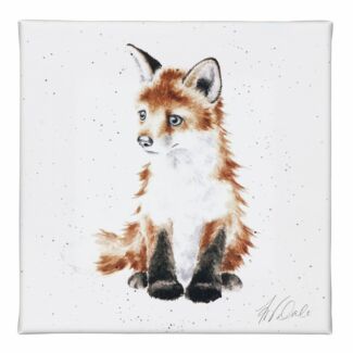 ‘Stay Clever Little Fox’ Fox Small Canvas