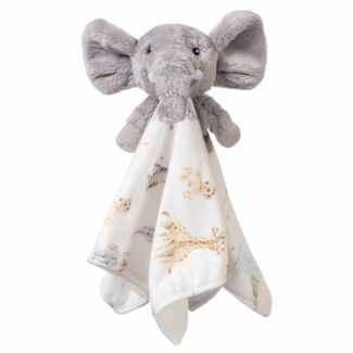 Little Savannah Elephant Plush Comforter