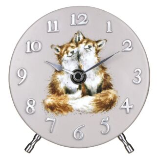 Fox Mantel Clock 