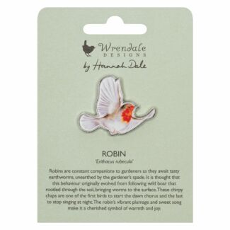 ‘Flying Robin’ Robin Pin Badge