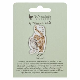 ‘Feline Good’ Cat Pin Badge