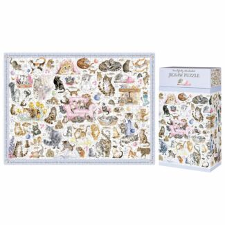 ‘Feline Friends’ 1000 Piece Jigsaw Puzzle