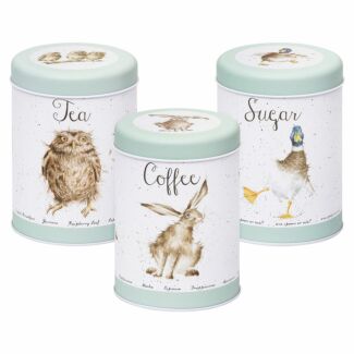 The Country Set Tea, Coffee & Sugar Canisters