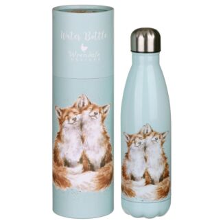 ‘Contentment’ Foxes 500ml Water Bottle